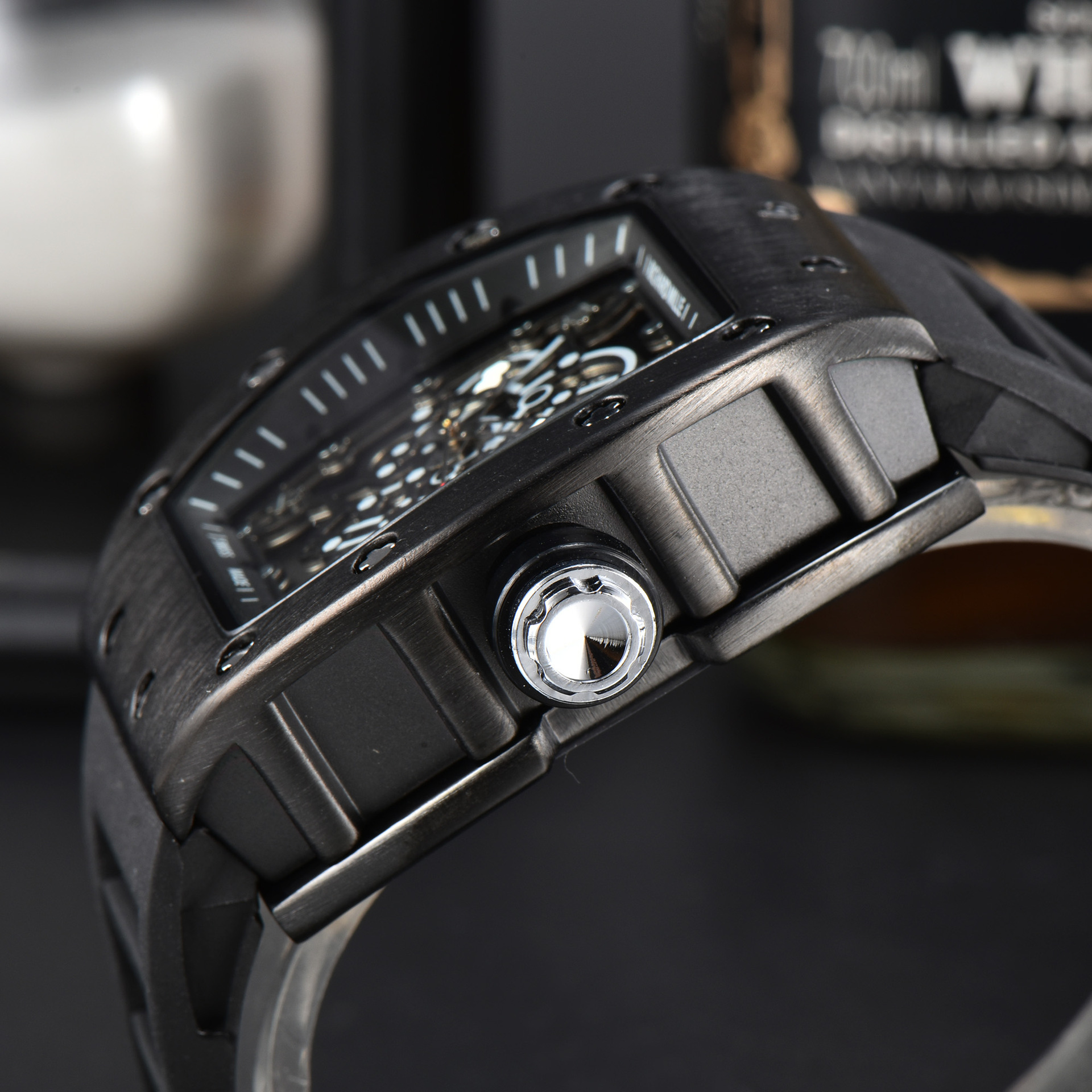 New Richard Six-Pin Cut Out Lettering Hot-Selling Watch Men's and Women's Watch Manufacturer Supply Large Dial 4 O1CN01Qdga7S1jKn0Y0dSCE !!2211633204530 0 cib