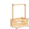 Wooden Baby Storage Box Household Clothes Toy Storage Basket Baby Clothes Storage Rack Storage Basket
