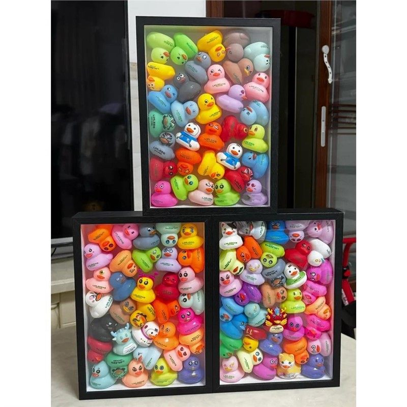 Suitable for Linlee Neighborhood Linli Duck Duck Photo Frame Duck Storage Box Display Stand Blind Box Hollow Picture Frame