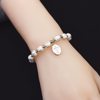 Cross-border AliExpress hot sale original oval cross pendant bracelet women's baptism bracelet prayer bracelet gift