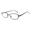 Trendy Retro Gold-Rimmed Rectangular Glasses with an Elegant and Sophisticated Look