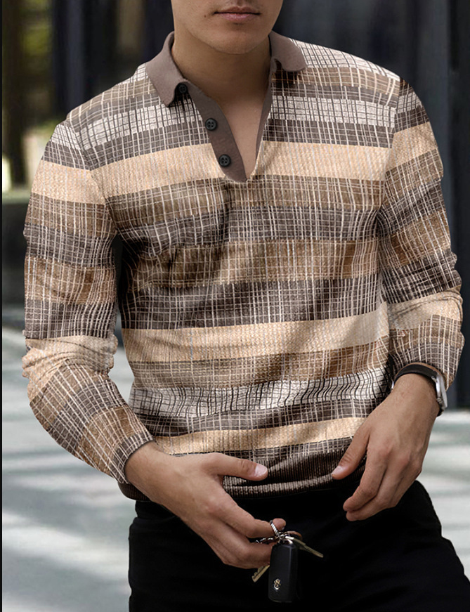 2022男式3DPolo来图个性logo衣服 工厂直发 亚马逊跨境男女POLO衫