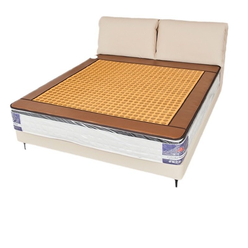 Jade Mattress Heated with Stone Therapy, Tourmaline, Germanium Stone, Medical Stone, Far-Infrared Magnetic Therapy, Dual Temperature Control Mattress Manufacturer