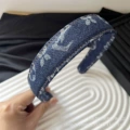 L Dark Blue Denim with L Logo