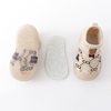 Baby Shoes Soft-Soled Baby Toddler Shoes Breathable Mesh Fly-Knit Shoes Spring & Fall Flats 0-1-2 Years Old Children's Shoes Anti-Kick