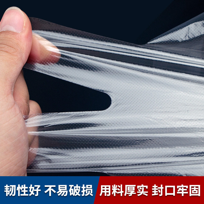 Super Protective Thickeneded Disposable Gloves Baking Oil-Proof Hair Dyeing Film Pe Plastic Disposable Food Grade Tpe Gloves