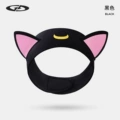 Diving headband black + pink: xtj161