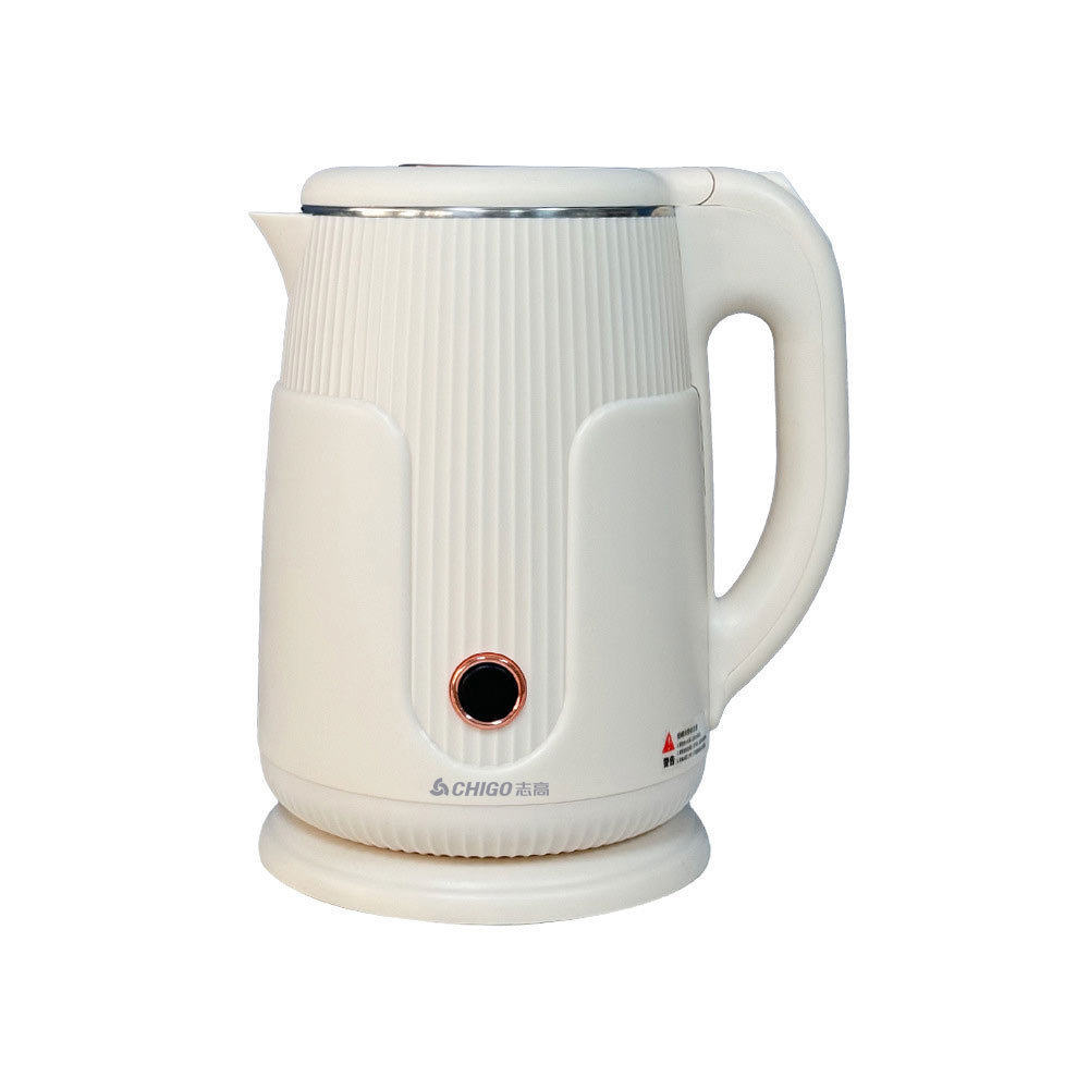 Chigo Electric Kettle for Home Use, Double-Layer Anti-Scald, Automatic Power-Off, Keeps Warm, Fast Boiling, Quick Heating