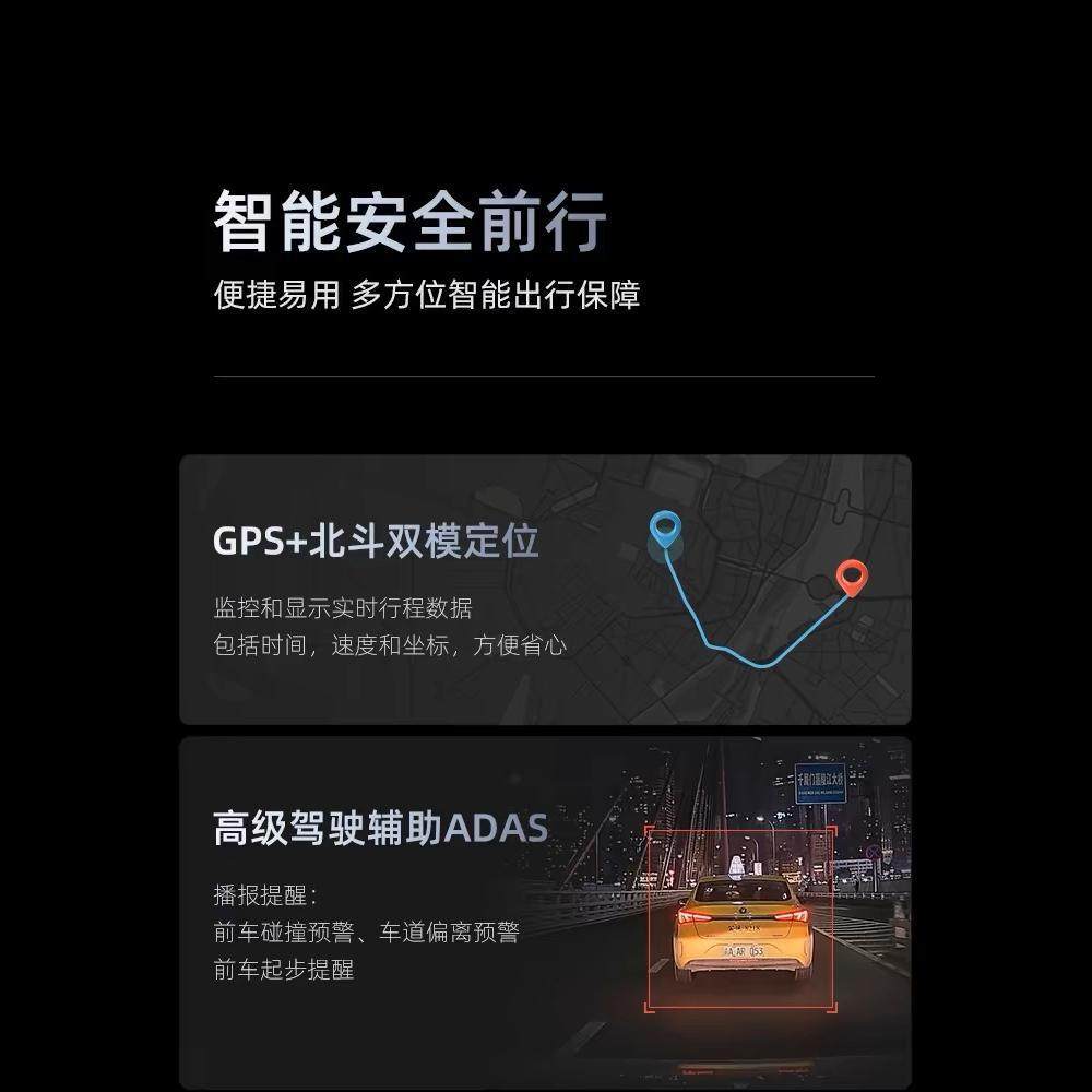 70Mai A510 Driving Recorder 2024 New Driving Recorder 24-Hour Parking Monitoring Car Recorder