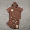 Brown suit