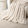 2025 New Ins Style Sofa Blanket Summer Office Air Conditioning Nap Blanket Knitted Wool Bay Window Blanket