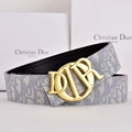 White cloth gold buckle o