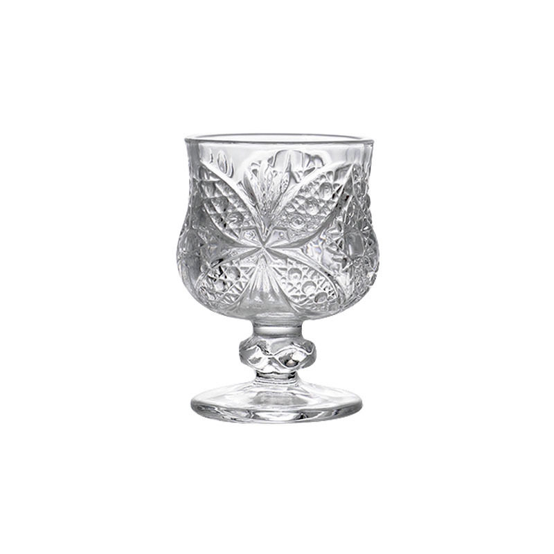 Mini Butterfly Shot Glass, Ins-Style High-Value Engraved Cup, White Wine Glass Set, Household Small Sip Cup, Light Luxury