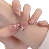 [Liuguang] Purely Handmade Wearable Nails, High-End, Accessible Luxury, French Style Cat-Eye Manicure, Gradient Nails