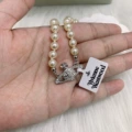 High version silver necklace