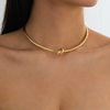 Fashionable and Elegant Knotted Women's Choker, Simple and Versatile, Stylish and Suitable for Women to Wear