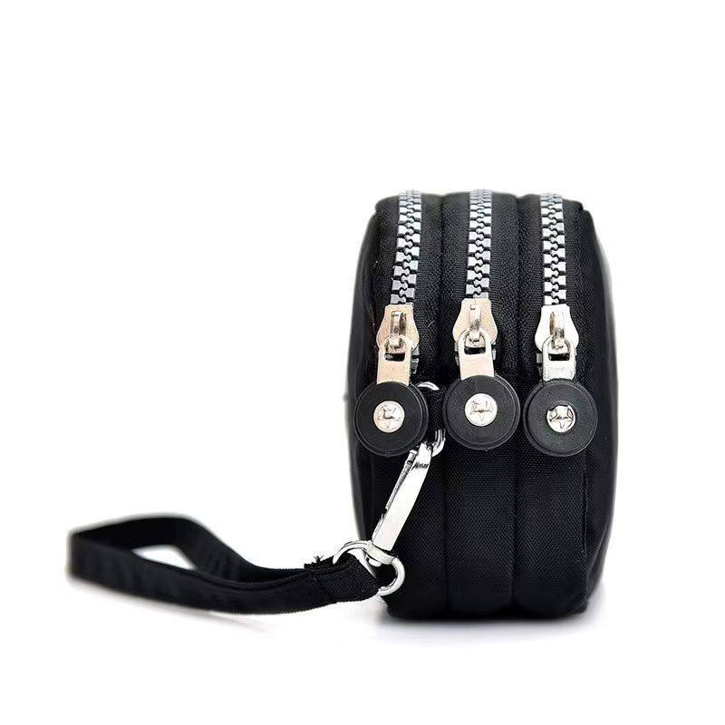 Cross-border new women's long wallet canvas small bag coin purse women's fabric gift clutch mobile phone bag