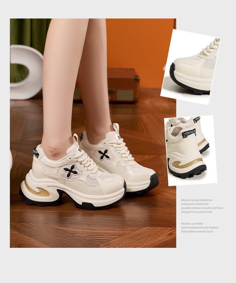 Dép sandal nữ quai chữ V đế dày thoáng khí — Len nguyên chất, Bạc chi tiết 3