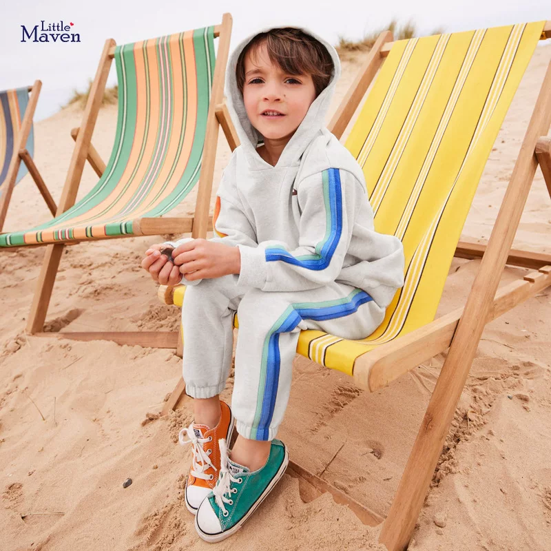 Custom-made, Kids' Set, New Autumn Kids' Outfit, Long-sleeve Hooded Boys' Hoodie Set