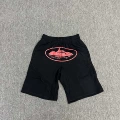 809 black and red shorts
