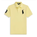 Polo light yellow big black label