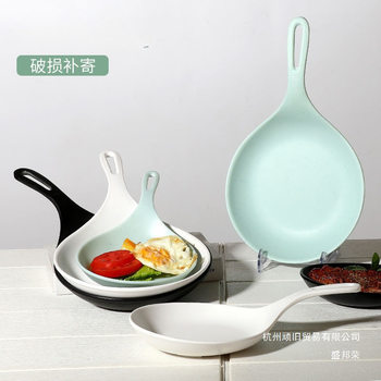 Trendy Large Spoon with Handle for Serving Dishes in Hot Pot Restaurants