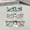 New Metal Plate Insert Leg Retro Frame Literary Retro Student Style Glasses Frame Danxiang Optical Glasses Wholesale