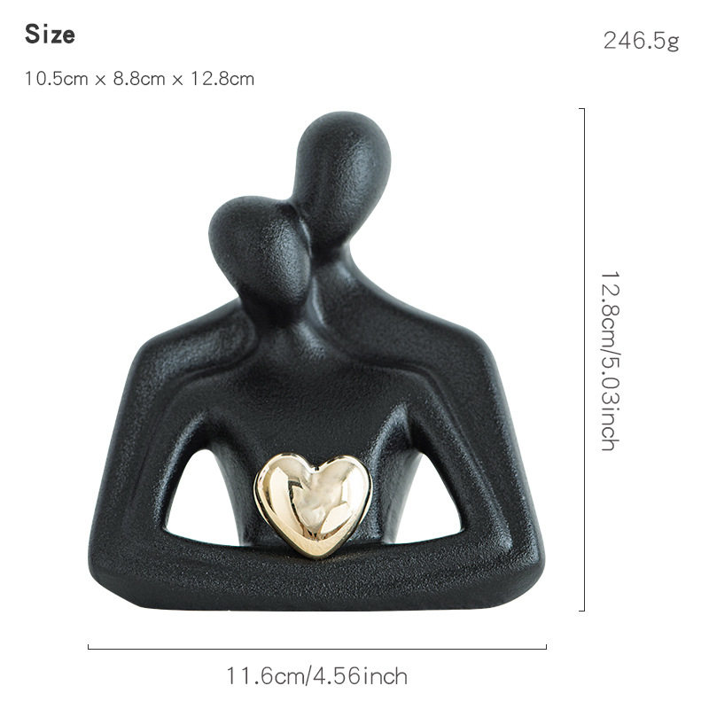 简尔美手作陶瓷婚书艺术摆件新婚纪念永久收藏礼物创意家居装饰品