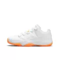 AJ11-Low Top White Orange