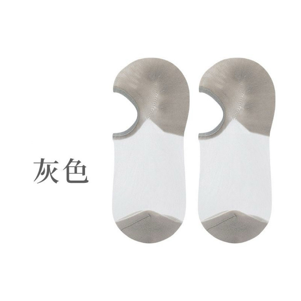 2025夏季新款浅口袜子女短筒隐形袜女玻璃丝透明超薄女袜百搭船袜