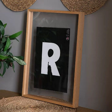 A4 Creative Photo Frame Table Stereo Hollow 6-Inch 7-Punch-Free Double-Sided Glass Plant Specimen Frame Picture Frame