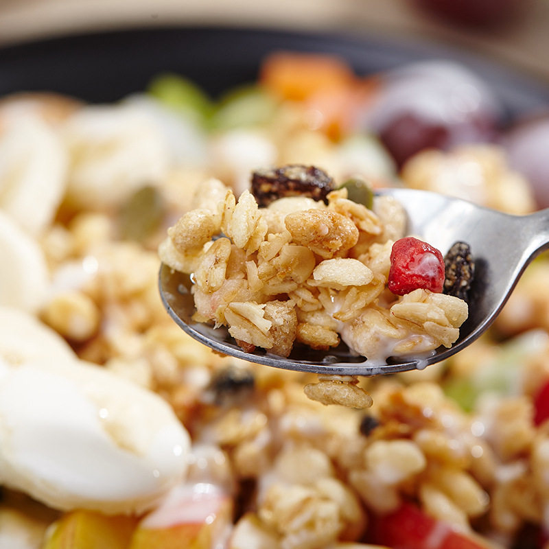 Japanese Calbee Fuguola Mixed Oatmeal Substitute Nutritious Instant Reduced Sugar Breakfast Wholesale