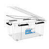 Sealed Storage Box Transparent Extra Large Thickeneded Moisture-Proof Box with Silicone Ring Household Clothes Storage Whole Aiyou Toys