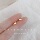 Серебряные серьги 925 пробы женские 2021 новые модные летние простые и компактные сетчатые красные дизайнерские серьги sense ins wind mini 49