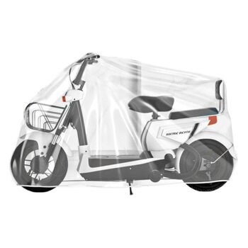 Disposable Electric Vehicle Cover Transparent Motorcycle Clothes Bicycle Cover Sun-proof Rain-proof Dustproof Electric Vehicle Clothes