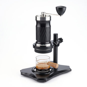 Customized Portable Italian Espresso Coffee Machine Mini Hand Crank Italian Household Portable Outdoor Hand Crank Coffee Machine
