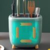 Intelligent Disinfection and Drying Knife Rack Storage Rack Knife Kitchen Knife Knife Holder Chopsticks Cage Storage Integrated Kitchen Supplies Household