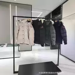 New High-end Correct Edition Big Goose Big Pocket Men and Women Couple Parker Cotton-padded jacket Hooded Thickened Warm Windproof Jacket
