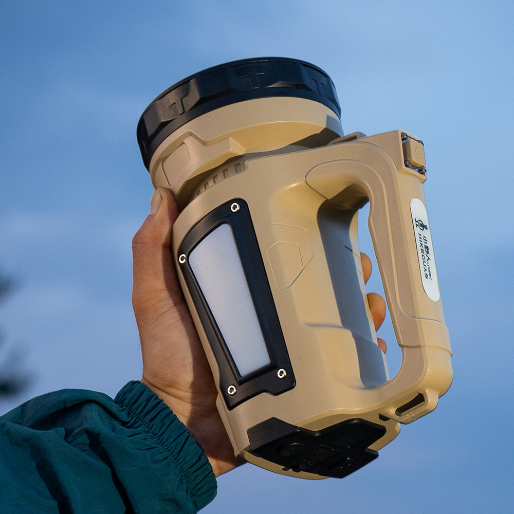 Cross-border new Type-C charging P50 strong light portable lamp outdoor patrol lighting multi-function LED searchlight