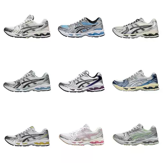 Putian Pure Original Asics Kayano 14 Mesh Comfortable Versatile Casual Breathable Unisex Outdoor Sports Running Shoes