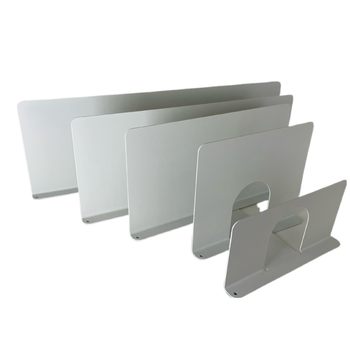 Thickened and Enlarged Bookends, Iron Bookshelf, Book Holder, Library Book Stand, Office Book Divider for Storage