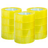 Transparent sealing packing tape express sealing tape beige high adhesive tape paper large roll packaging tape wholesale