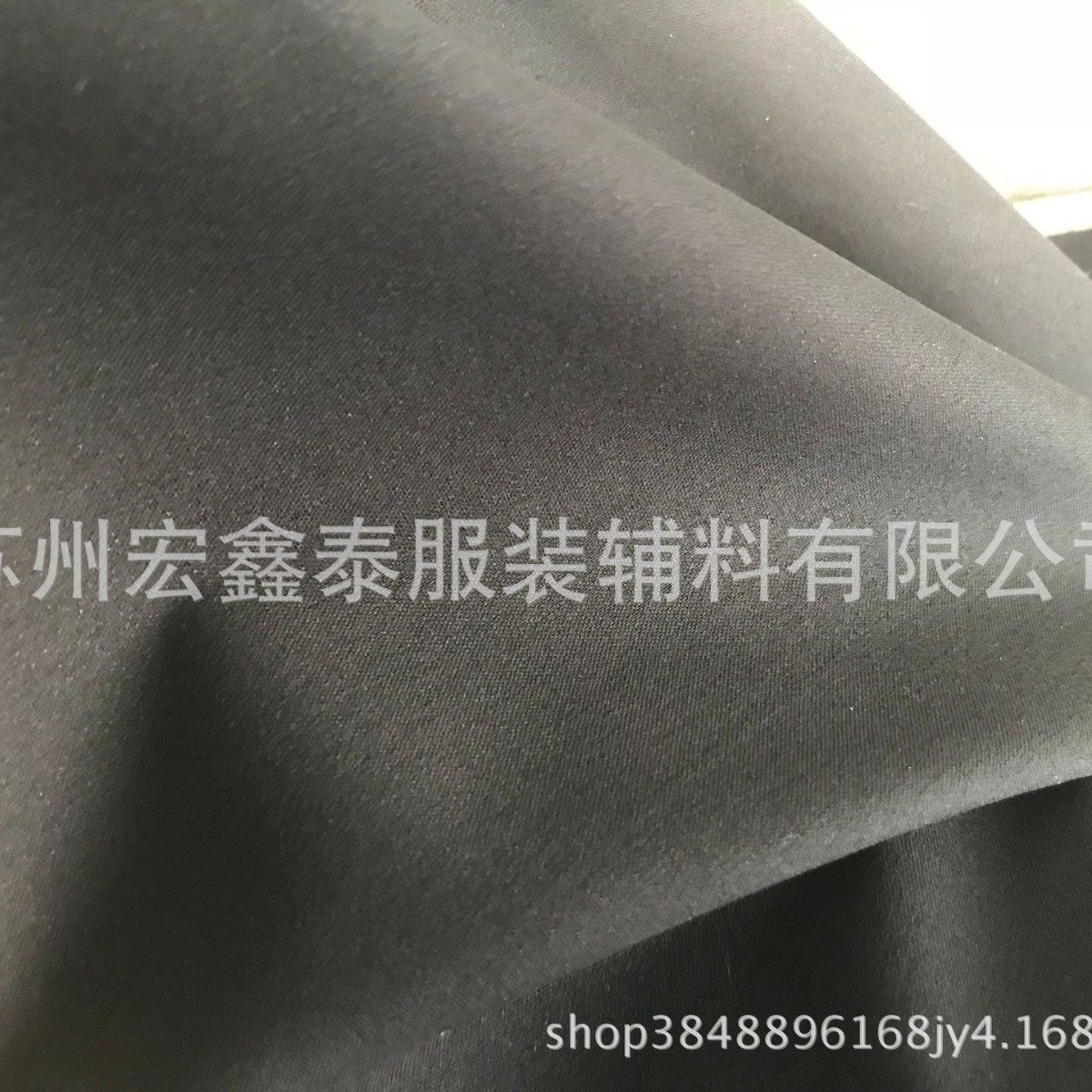20D thin silk lining woven adhesive lining cloth washed elastic chiffon lining light thin hot melt adhesive cloth lining