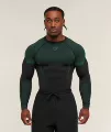 Black-green label
