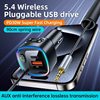 Car Bluetooth FM Charger with Audio Line Two-in-One Cross-Border E-Commerce Explosions AliExpress Amazon Car Express