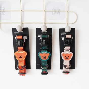 Dog Collar Adjustable Small and Medium Traction Rope Corkifa Dou Teddy Bixie Pet Collar Neck Ring Dog Rope