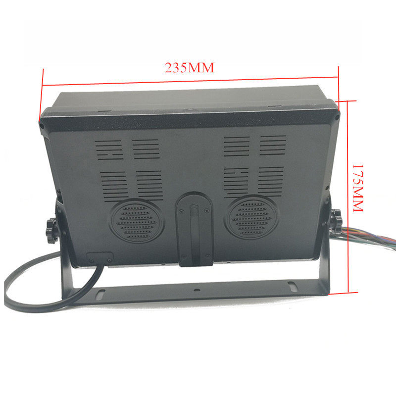 9 inch 4-way display car DVR driving recorder reversing monitoring bus truck truck reversing camera