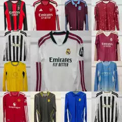 2627 Club Long Sleeve Player Edition Real Madrid Arsenal Bayern Munich Arsenal Dotman United Juventus Chelsea AC