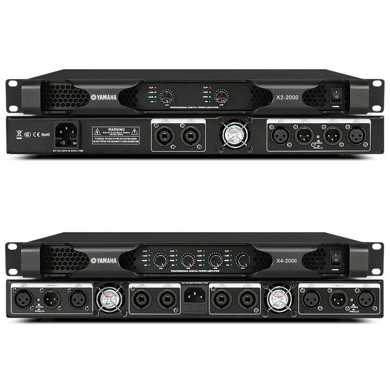 Digital Power Amplifier Professional Pure Post-Stage Two-Four Channel Household Hifi High-Power Amplifier