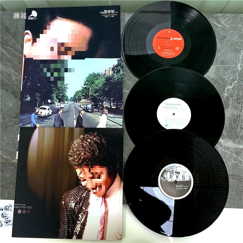 Gramophone Decoration Antique Collection Disc Classical 12inch Vinyl Record Sound Can Be a Treasure and Can Play Original Others